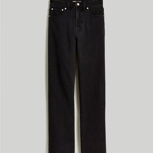 Madewell The 90s Straight Jean Black